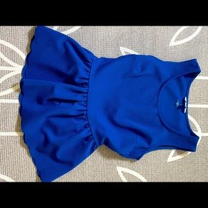 Tank top peplum